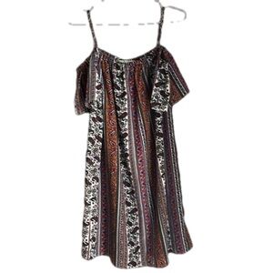 NWT No Boundaries Boho Off Shoulder Dress